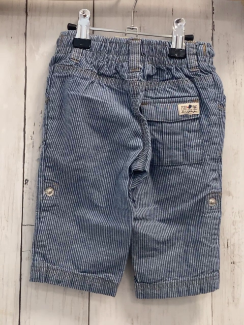 H&M  Hose  Gr. 68  blau weiße Streifen weiße Kordel 