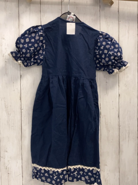 St. Peter Trachten  Kleid  Gr. 104  blau hellgrauer Druck mit Portemonnaie 