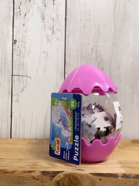 neu  Puzzle  in pink Eiverpackung
