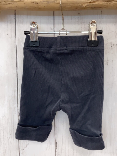 kuniboo Leggings Gr. 50  grau gerippt
