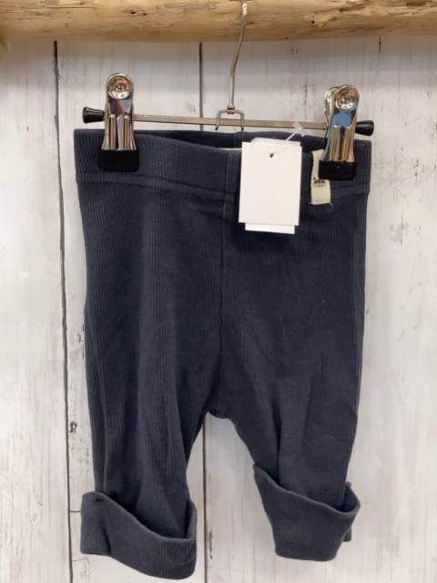 kuniboo Leggings Gr. 50  grau gerippt