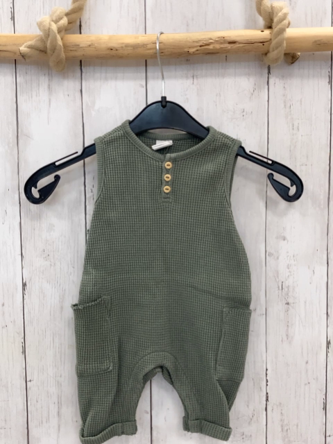 H&M Playsuit Gr. 56  mint Struktur