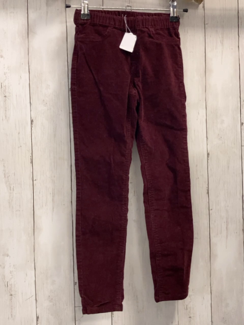 H&M Jeggings Gr. 122  weinrot Kord 