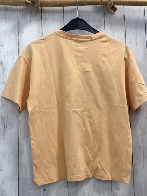 Zara  T-Shirt  Gr. 140  orange Skater mit Palmen 