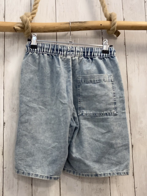 H&M  Shorts  Gr. 146  blau Jeans  Gummizugbund mit weißer Kordel 
