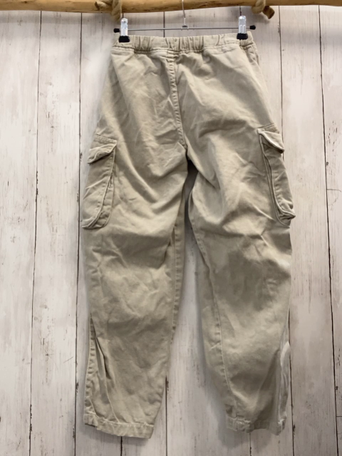 Zara  Hose  Gr. 140  grau Jeans Gummizugbund aufgesetzte Taschen 