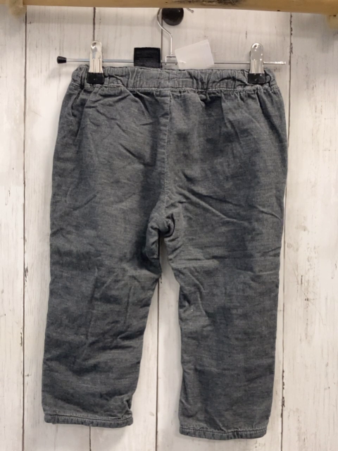 H&M  Hose  Gr. 92  grau Kord gefüttert 