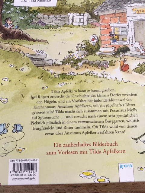 Tilda Apfelkern  Buch Das Zauberpicknick im verwunschenen Garten 