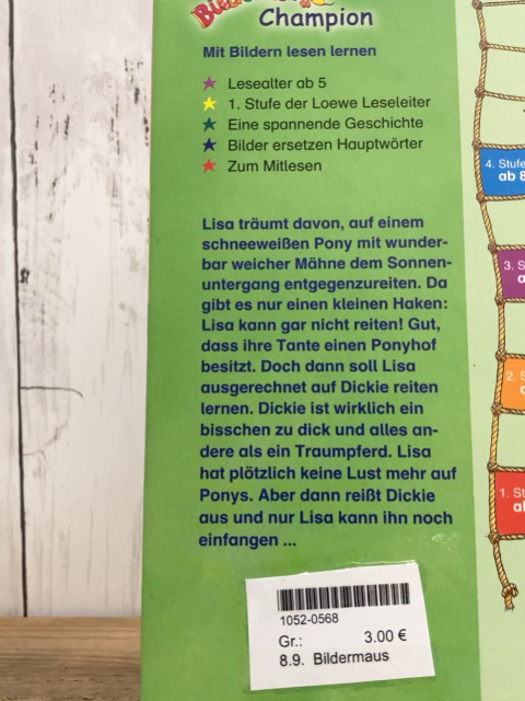 Bildermaus  Buch Sei mein Freund, kleines Pony 