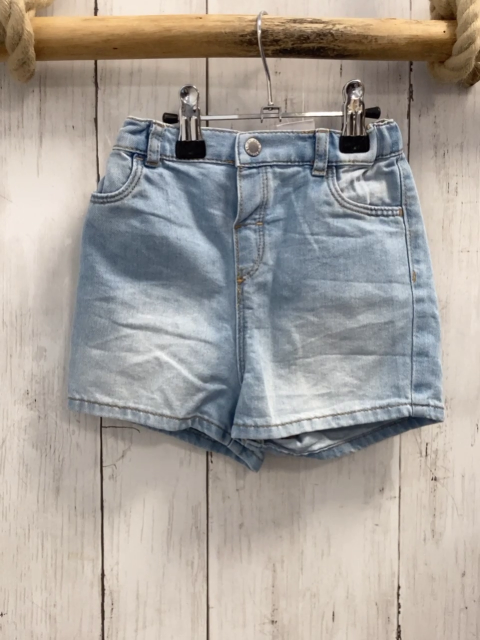 H&M  Shorts  Gr. 92  blau Jeans Bund verstellbar 