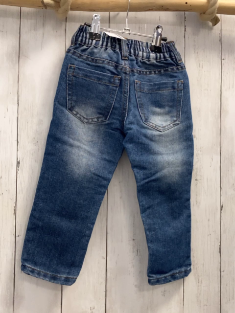   Hose  Gr. 92  blau Jeans Bund verstellbar 