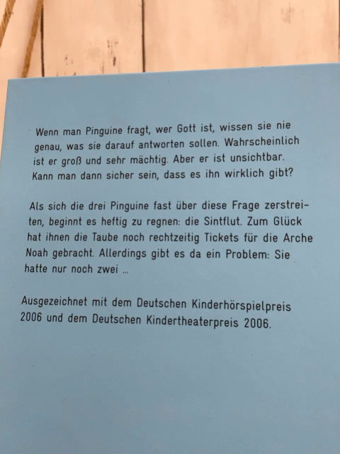  Buch An der Arche um Acht 