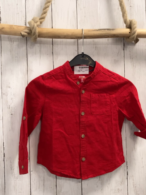 Kiabi Hemd  Gr. 98  rot 