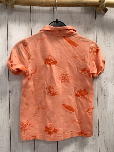 Tape à l ´oeil  Sommerhemd  Gr. 92  orange Surbretter Palmen Brillen 
