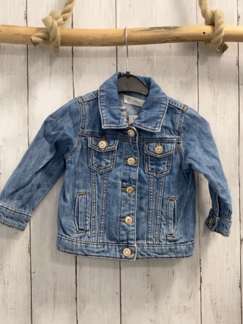 Mango Jeansacke  Gr. 86  blau orange Nährte 