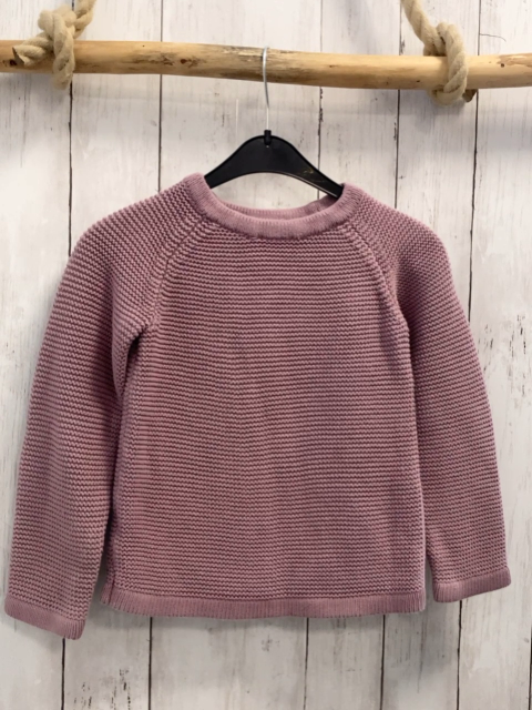 Alana  Pullover  Gr. 128  lavendel Strick 