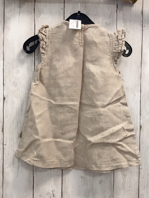 Alana  Kleid  Gr. 80  hellgrau Rüschenärmel Vogel