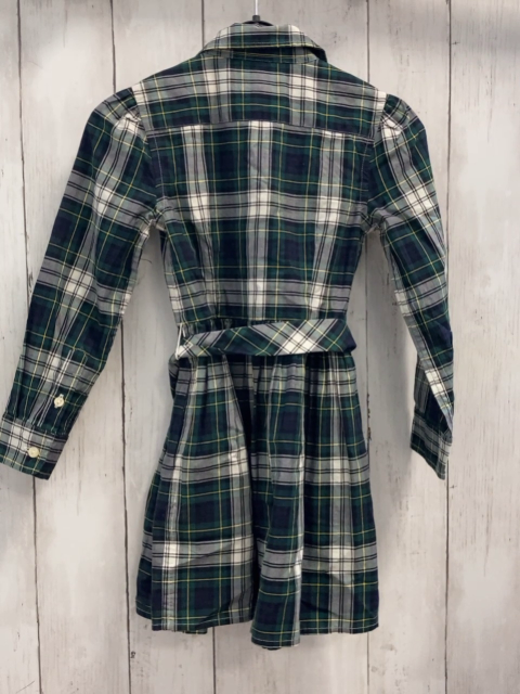 Ralph Lauren  Kleid  Gr. 92  grün blau weiß gelb kariert 