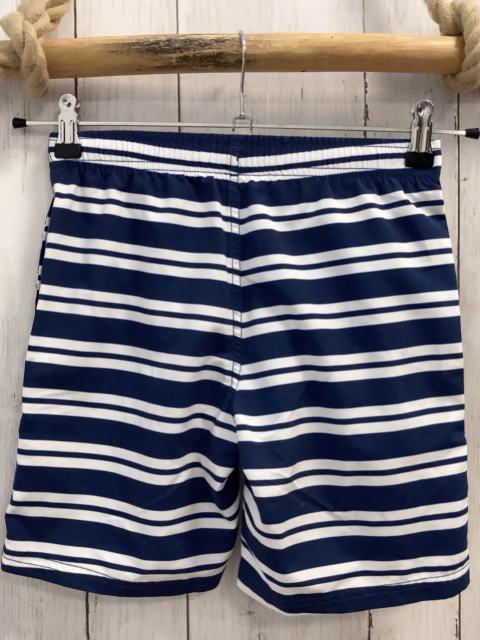 neu Schiesser Badeshorts Gr. 140  blau weiß gestreift