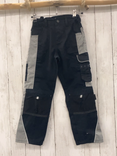 Kingscraft Hose Gr. 122  schwarz grau Bund verstellbar