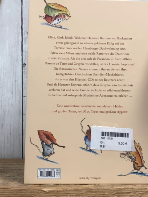   Buch Die Muske(l)tiere Einer für alle, alle für einen 