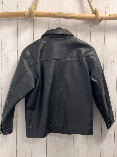 Gap Jacke Gr. 152  schwarz Lederimitat