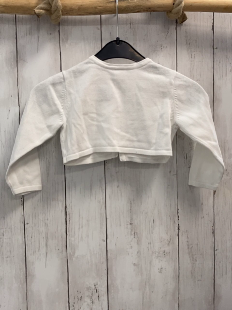 H&M  Strickjacke  Gr. 86  weiß 