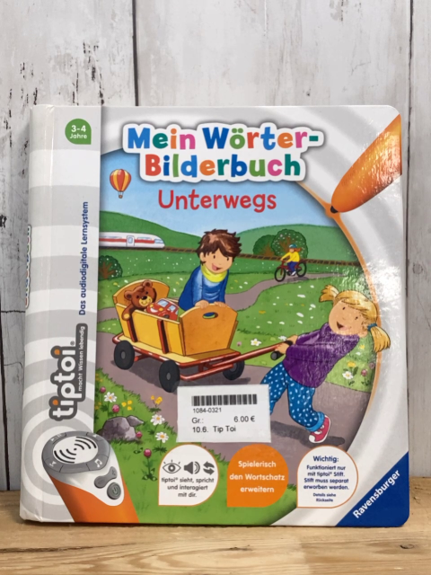 Tip Toi  Pappbuch Mein Wörter-Bilderbuch Unterwegs 