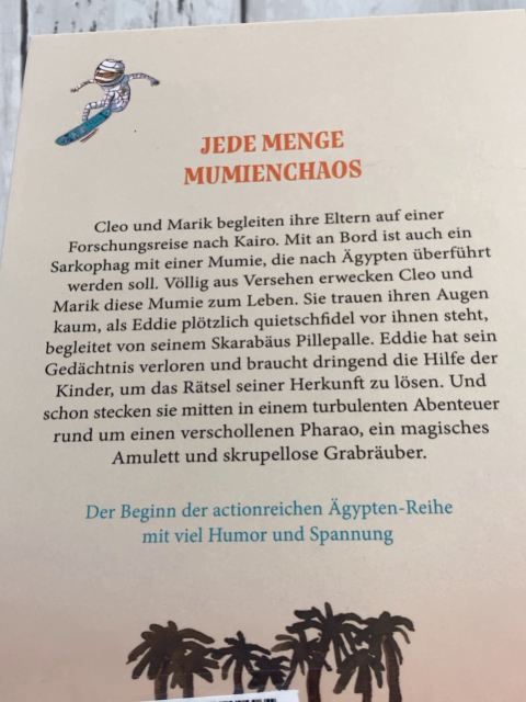  Buch Achtung, Eddie die Mumie ist los!