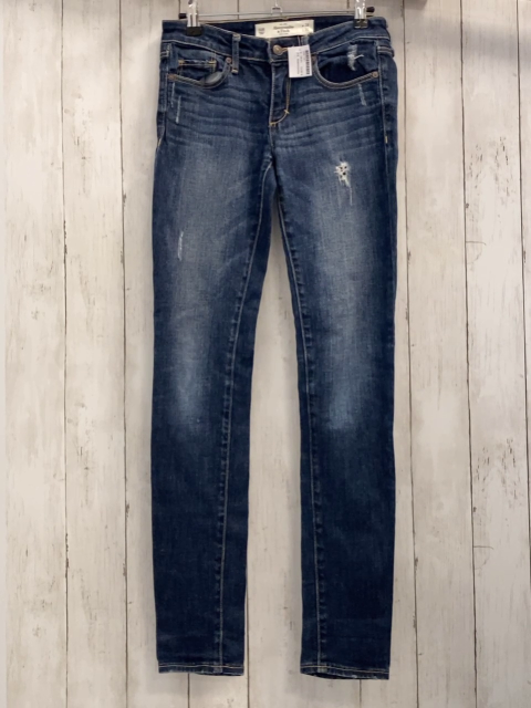 Abercrombie  Hose  Gr. 24/31  blau Jeans 