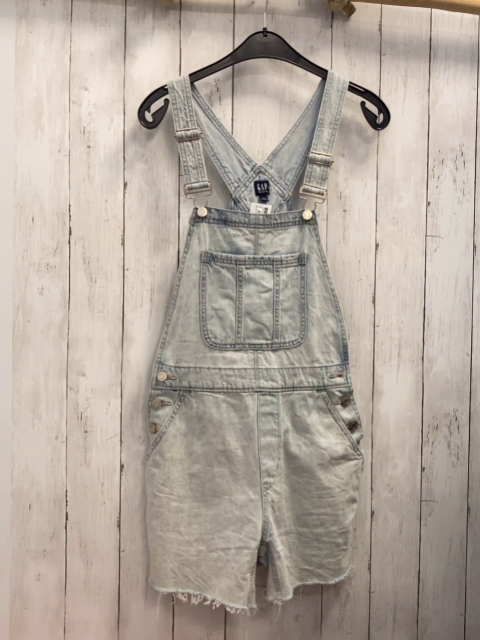 Gap Latzshorts Gr. XS hellblau Jeans