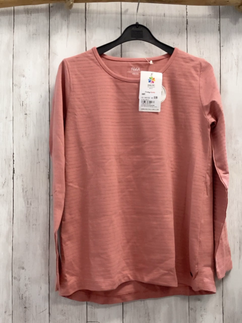 neu  Langarmshirt  Gr. 146/152  rosa silber Streifen NP 8,99 € 