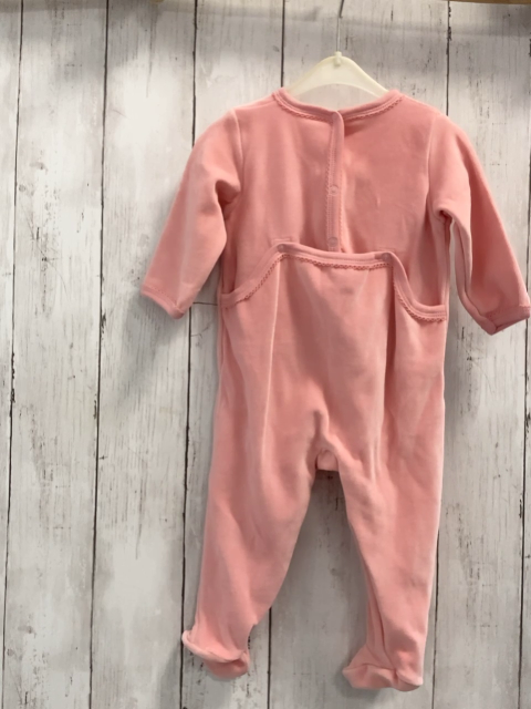 Petit Bateau  Schlafanzug  Gr. 74  rosa Nicky Katzen Herzen 