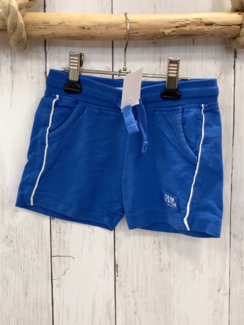 zara Shorts Gr. 74  blau Kordel