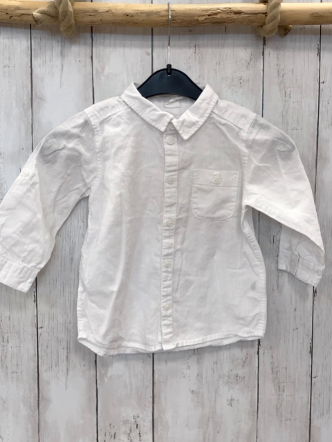 H&M Hemd Gr. 86  weiß