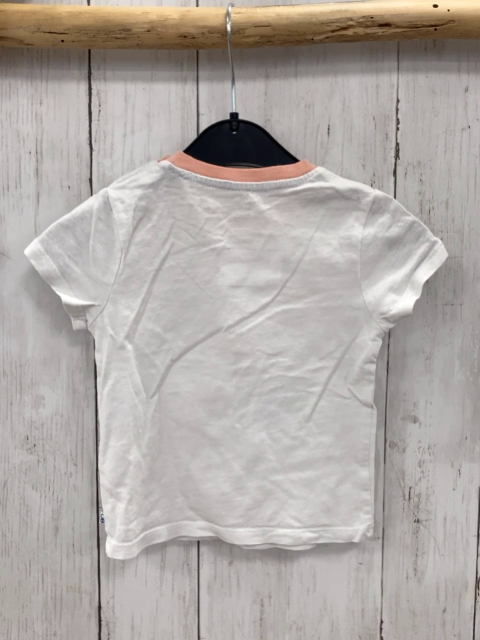 Obaibi T-Shirt Gr. 74  weiß rosa Bund 