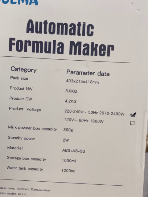 Cholma  Automatic Formula Maker  im Karton alles Original verpackt 
