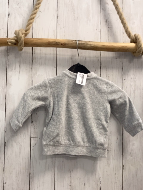  Pullover Gr. 62  grau Nicky Maus