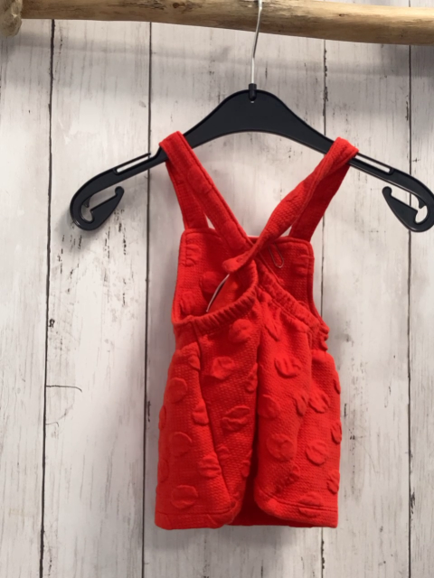  Latzkleid Gr. 62  rot Punkte Minnie Mouse