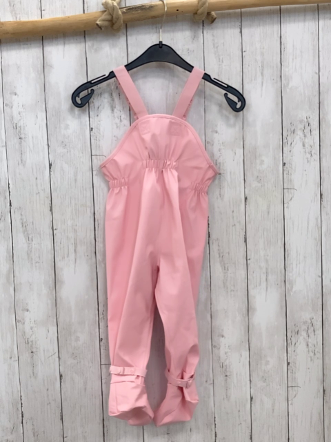 BMX Regenhose  Gr. 80  rosa mit Füßen 