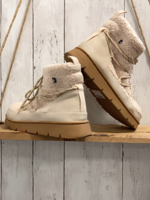 GAP  Boots  Gr. 39  beige Teddy dicke hellbraune Sohle 