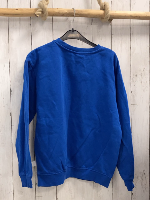 H&M  Pullover  Gr. 146/152  blau weißer Streifen mit Schrift Ravenclaw 