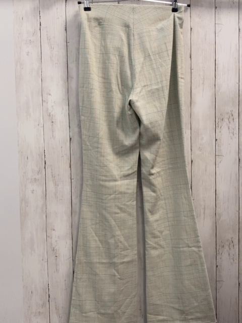 zara Hose Gr. M mint rot kariert 