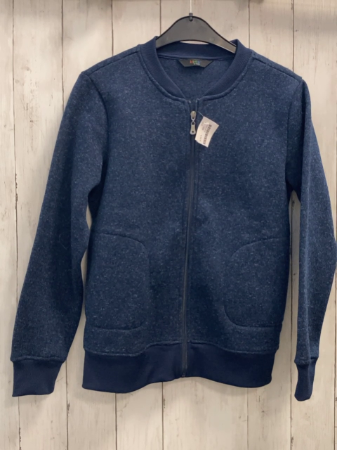  Fleecejacke Gr. 158  blau meliert