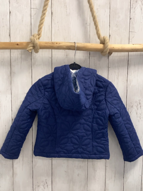 Original Marines  Jacke  Gr. 110  blau Schmetterlinge Kapuze 