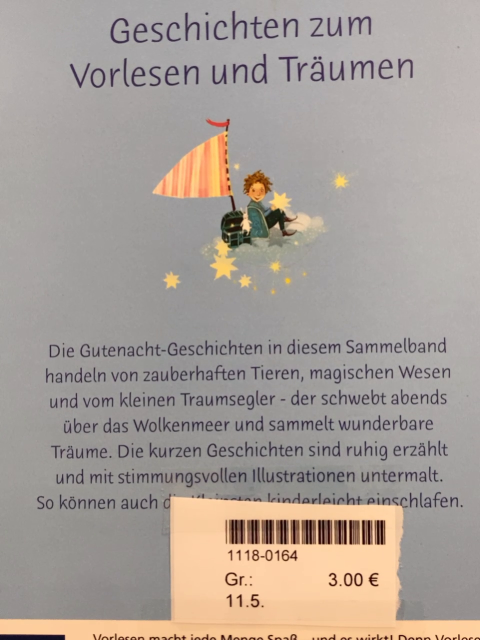   Buch Zauberhafte Geschichten zur Guten Nacht 