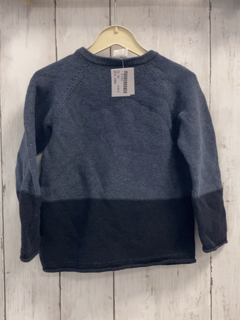 H&M  Pullover  Gr. 92  blau dunkelblau Strick 