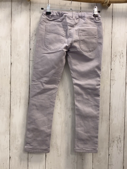  Hose Gr. 128  flieder Pailettenherzen gefüttert Bund verstellbar