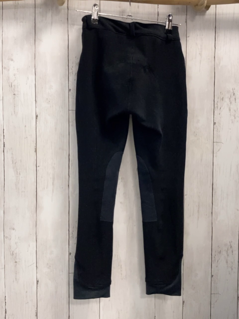   Reithose  Gr. 140  schwarz Rippen 