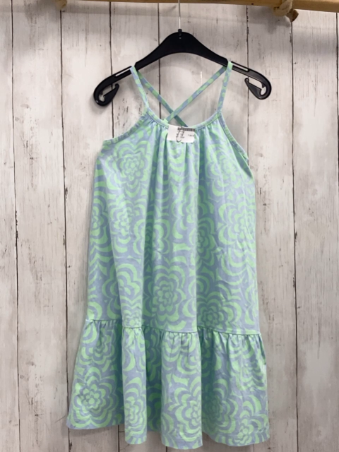 GAP Kleid  Gr. 122  hellblau hellgrüne Blüten 